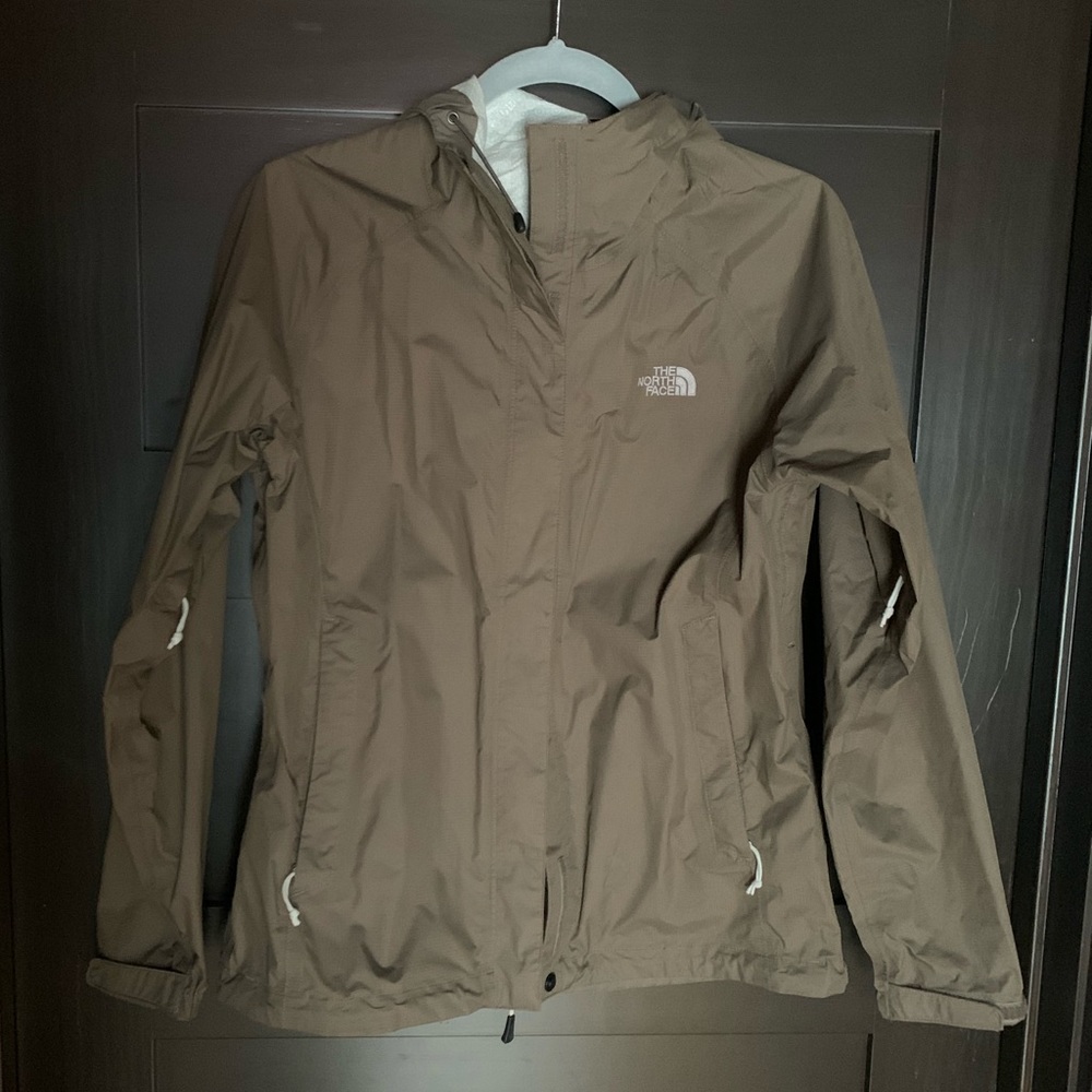 North Face rain coat